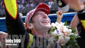 La celebración en Victory Lane de Pagenaud en Indy 500