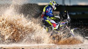 Lorenzo Santolino, preparado para el Dakar 2020