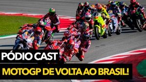 MOTOGP DE VOLTA AO BRASIL! Pódio Cast especial direto de Goiânia com DIOGO MOREIRA, ERIC GRANADO e +