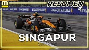 Resumen de la carrera del GP de Singpuar 2024 de F1