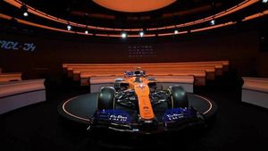 Presentación del McLaren MCL34