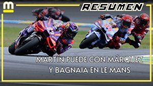 RESUMEN del GP de FRANCIA de MOTOGP 2024 | MARTÍN gana el duelo a tres a MÁRQUEZ y BAGNAIA