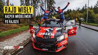 Kacper Wróblewski po Rajdzie Wisły 2023