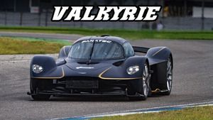 Aston Martin Valkyrie na torze Hockenheimring