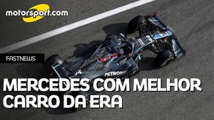RBR: Mercedes '20, a melhor da F1 moderna