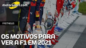 Os 10 motivos para ver a F1 2021