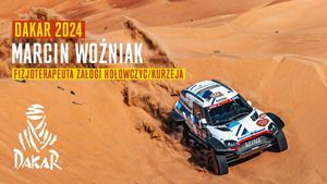 Dakar 2024: Marcin Woźniak - fizjoterapeuta Hołowczyca