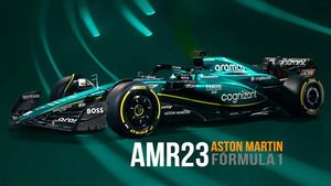 El Aston Martin AMR23 de Alonso y Stroll presentado