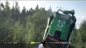 Fuerte accidente de Ole Christian Veiby