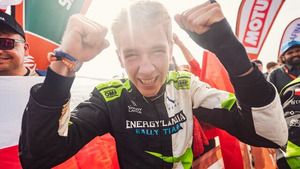 Eryk Goczał po Rajdzie Dakar 2023