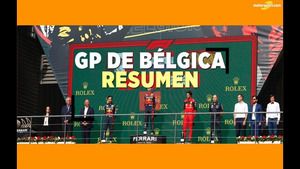 Esto pasó en el GP de Bélgica de F1 2022