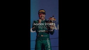 Aston Martin podczas GP Bahrajnu 2023