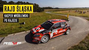 Kacper Wróblewski po Rajdzie Śląska 2022