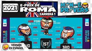 La carrera 1 del ePrix de Roma, por MinEDrivers