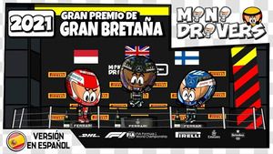 La carrera del GP de Gran Bretaña 2021 de F1, por MiniDrivers