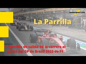 La parrilla para la carrera sprint del GP de Brasil de F1