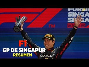 La victoria de Sergio Checo Pérez en el GP de Singapur F1 2022
