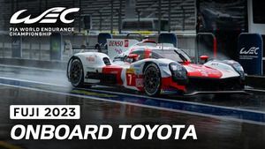 6 Hours of Fuji 2023 - Trening 2, Toyota onboard
