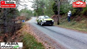Oliver Solberg - testy Skody Fabia RS Rally2