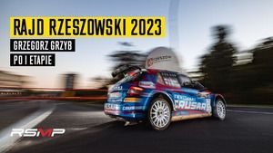 Rajd Rzeszowski 2023 - Grzegorz Grzyb po I etapie