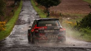 Rajd Śląska 2022: Wróblewski i Wróbel - OS11 onboard