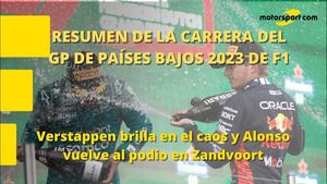 Resumen de la caótica carrera del GP de Países Bajos 2023 de F1