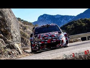 Sebastien Ogier i Benjamin Veillas - Testy przed Rajdem Monte-Carlo 2022