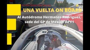 Una vuelta al Autódromo Hermanos Rodríguez, sede del GP de México de F1 2022