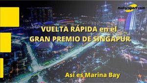 Vuelta rápida a Marina Bay, sede del GP de Singapur de F1