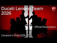 La présentation de la Ducati Desmosedici GP26 en direct
