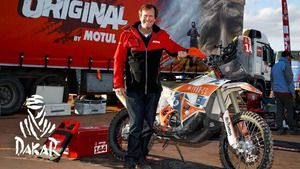 Hubert Auriol, así era la leyenda del Dakar