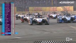 La dramática última vuelta del ePrix de México 2019... ¡sin batería!