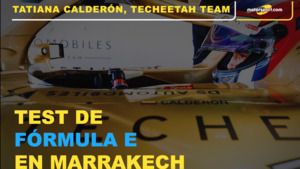 Tatiana Calderón Test de Marrakech de Fórmula E