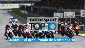 El top 10 del GP de Malasia de MotoGP