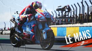 Vuelta por el circuito Bugatti de Le Mans