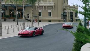 Leclerc, en las calles de Mónaco con Claude Lelouch