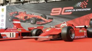 Ferrari “90 años de emociones” en Milán