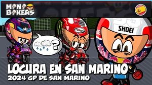 Vídeo: resumen del Gran Premio de San Marino de MotoGP 2024 (MiniBikers)