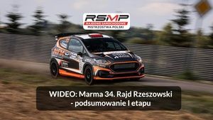 Rajd Rzeszowski 2025 - Podsumowanie pierwszego etapu