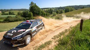 Kajetan Kajetanowicz na trasie Rajdu Polski 2024