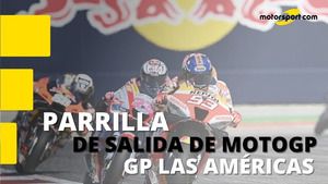 La parrilla de salida del GP de las Américas 2022 de MotoGP