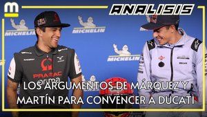 Los argumentos de Márquez y Martín para convencer a Ducati