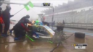 Súper Fórmula Ronda 4 - Fuji: Harrison Newey fuego en pits
