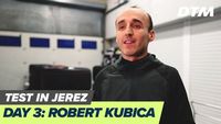 Robert Kubica podczas testów DTM