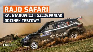 Rajd Safari 2024 - Kajetan Kajetanowicz, odcinek testowy