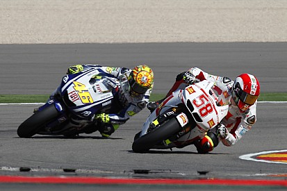 Rossi n'a "jamais pensé arrêter" après l'accident de Simoncelli