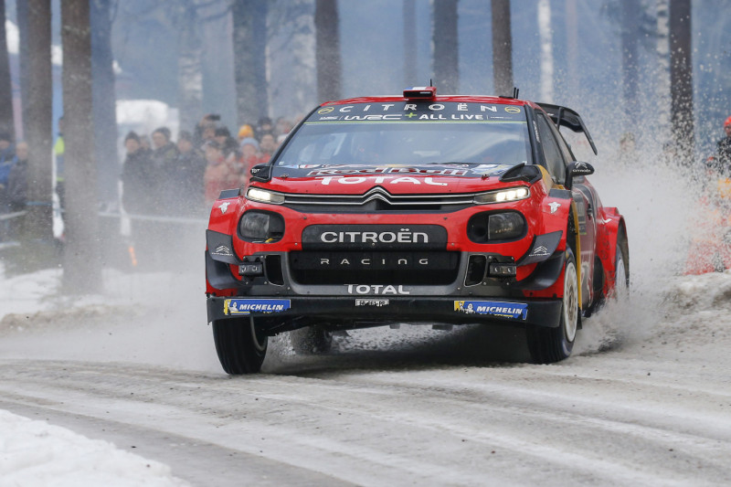 Trotz Schweden-Crash: Citroen C3 laut Ogier
