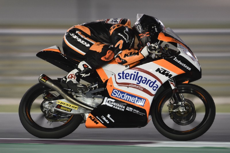 Moto3 in Katar Qualifying: Aron Canet holt Pole, Romano Fenati verpokert sich