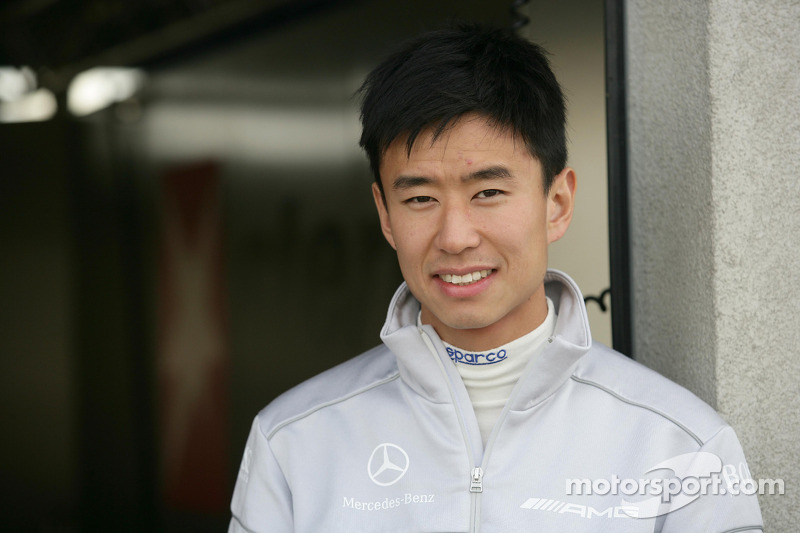 Chinese DTM driver Cheng in the new Asian sportscar series