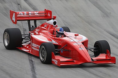 Rookie Alex Baron takes first Indy Lights pole